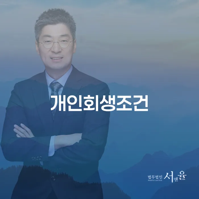 개인회생 절차 대출 받은 돈채무조정 채무조정제도를 이용