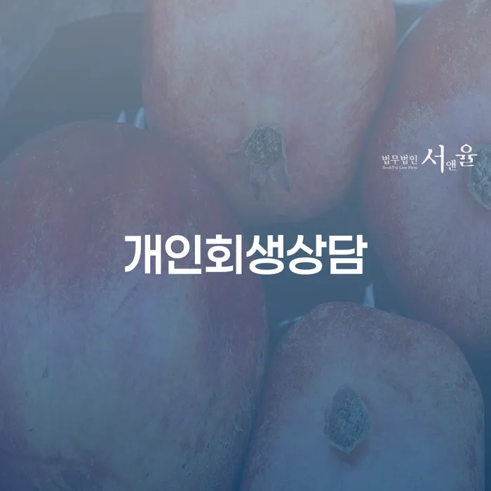 워크아웃 채무조정제도을 이용하여 신청조차