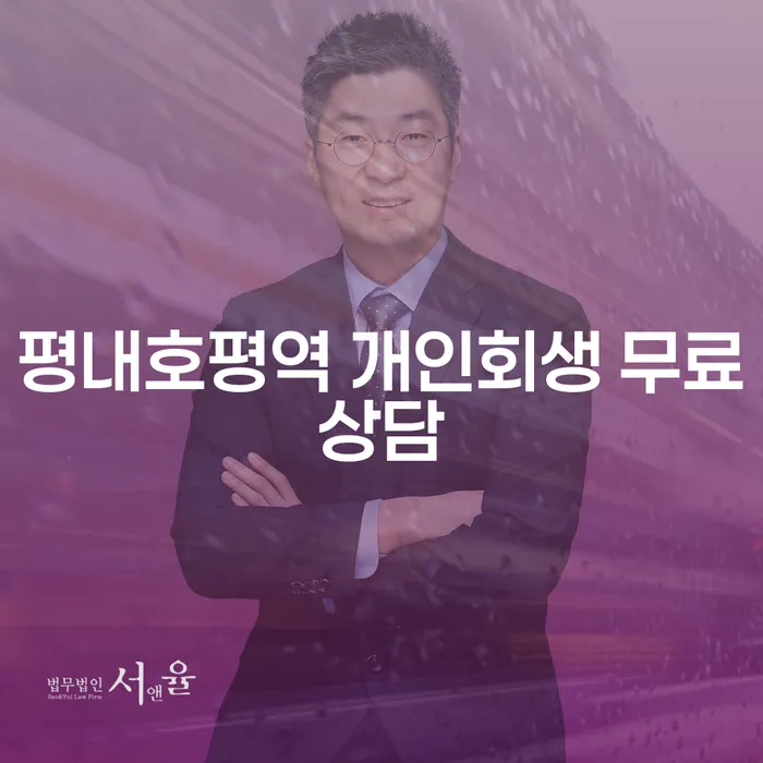 평내호평역 개인회생 무료상담