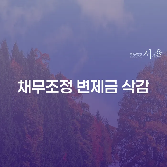 채무조정 변제금 삭감, 어떻게 해결할 수 있을까?