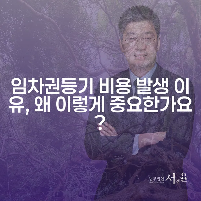 임차권등기 비용 발생 이유, 왜 이렇게 중요한가요?
