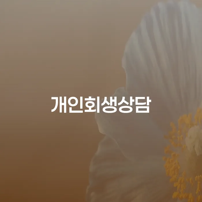 신내동 개인회생상담으로 채무 해결하기